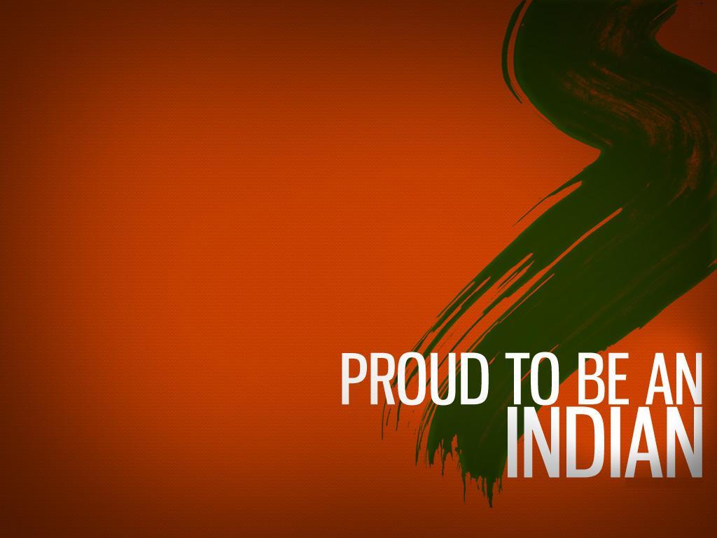 proud to be an Indian